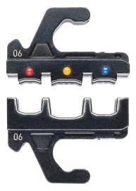 KNIPEX 97 39 06 Crimpeinsatz für isolierte Kabelverbinder Produktbild