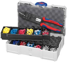 KNIPEX 97 90 25 Crimp-Sortiment für Kabelverbinder 13-teilig 265 mm Produktbild