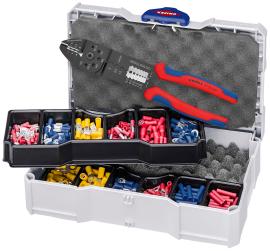 KNIPEX 97 90 26 Crimp-Sortiment für Kabelverbinder 13-teilig 265 mm Produktbild
