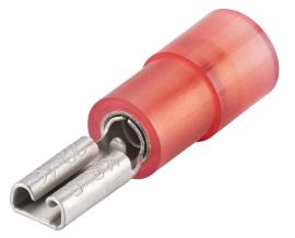 KNIPEX 97 99 001 Flachsteckhülsen isoliert je 100 Stück Produktbild
