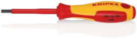 KNIPEX 98 13 40 Schraubendreher für Innensechskantschrauben 182 mm brüniert isoliert mit Mehrkomponenten-Hüllen, VDE-geprüft Produktbild