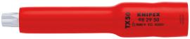 KNIPEX 98 29 50 Steckschlüsseleinsatz 3/8" für TX50 117 mm Produktbild