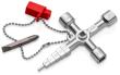 KNIPEX 00 11 04 Profi-Key für gängige Absperrsysteme 89 mm Produktbild img1 S