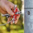 KNIPEX 00 11 06 V01 Universal-Schlüssel "Bau" Der Standard Schaltschrankschlüssel 95 mm Produktbild img2 S