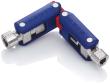 KNIPEX 00 11 06 V03 Schaltschrankschlüssel Double-Joint 62 mm Produktbild img3 S