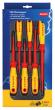 KNIPEX 00 20 12 V02 VDE Schraubendreher-Paket Schlitz / Phillips® 6-teilig Produktbild img1 S