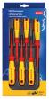 KNIPEX 00 20 12 V04 VDE Schraubendreher-Paket Schlitz / Phillips® / Pozidriv® 6-teilig Produktbild img1 S