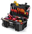 KNIPEX 00 21 33 E Werkzeugkoffer "Robust26 Move" Elektro 22-teilig 550 mm Produktbild