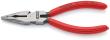 KNIPEX 08 21 145 Spitz-Kombizange 145 mm schwarz atramentiert mit Kunststoff überzogen poliert Produktbild img1 S