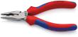 KNIPEX 08 22 145 Spitz-Kombizange 145 mm schwarz atramentiert mit Mehrkomponenten-Hüllen poliert Produktbild img2 S