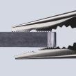 KNIPEX 08 25 145 Spitz-Kombizange 145 mm verchromt mit Mehrkomponenten-Hüllen Produktbild img3 S