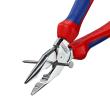 KNIPEX 08 25 185 Spitz-Kombizange 185 mm verchromt mit Mehrkomponenten-Hüllen poliert Produktbild img5 S