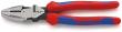 KNIPEX 09 12 240 Kraft-Kombizange "Lineman's Pliers" amerikanisches Modell 240 mm schwarz atramentiert mit Mehrkomponenten-Hüllen poliert Produktbild