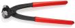 KNIPEX 10 98 I220 Ohrklemmenzange 220 mm schwarz atramentiert mit Kunststoff überzogen poliert Produktbild img2 S