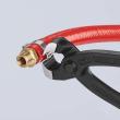KNIPEX 10 98 I220 Ohrklemmenzange 220 mm schwarz atramentiert mit Kunststoff überzogen poliert Produktbild img5 S