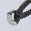 KNIPEX 10 98 I220 Ohrklemmenzange 220 mm schwarz atramentiert mit Kunststoff überzogen poliert Produktbild img12 S