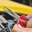 KNIPEX 13 05 160 Verdrahtungszange 160 mm verchromt mit Mehrkomponenten-Hüllen Produktbild img7 S