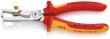 KNIPEX 13 66 180 StriX® Abisolierzangen mit Kabelschere 180 mm verchromt isoliert mit Mehrkomponenten-Hüllen, VDE-geprüft Produktbild img1 S
