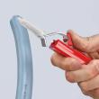 KNIPEX 16 20 165 SB Abmantelungswerkzeug mit Schleppklinge 165 mm schlagfestes Kunststoffgehäuse Produktbild img6 S
