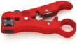 KNIPEX 16 60 06 SB Abisolierwerkzeug für Koaxial- und Datenkabel 125 mm Produktbild img1 S