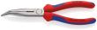 KNIPEX 26 22 200 Flachrundzange mit Schneide (Storchschnabelzange) 200 mm schwarz atramentiert mit Mehrkomponenten-Hüllen poliert Produktbild