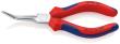 KNIPEX 31 25 160 Greifzange (Nadelzange) 160 mm verchromt mit Mehrkomponenten-Hüllen Produktbild