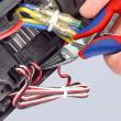 KNIPEX 35 32 115 Elektronik-Greifzange mit durchgestecktem Gelenk 115 mm mit Mehrkomponenten-Hüllen spiegelpoliert Produktbild img6 S
