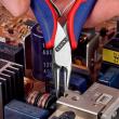 KNIPEX 35 32 115 Elektronik-Greifzange mit durchgestecktem Gelenk 115 mm mit Mehrkomponenten-Hüllen spiegelpoliert Produktbild img7 S