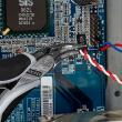 KNIPEX 35 42 115 Elektronik-Greifzange mit durchgestecktem Gelenk 115 mm mit Mehrkomponenten-Hüllen spiegelpoliert Produktbild img5 S