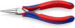 KNIPEX 35 62 145 Elektronik-Greifzange 149 mm spiegelpoliert mit Mehrkomponenten-Hüllen spiegelpoliert Produktbild img1 S