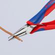 KNIPEX 35 62 145 Elektronik-Greifzange 149 mm spiegelpoliert mit Mehrkomponenten-Hüllen spiegelpoliert Produktbild img3 S