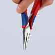KNIPEX 35 62 145 Elektronik-Greifzange 149 mm spiegelpoliert mit Mehrkomponenten-Hüllen spiegelpoliert Produktbild img9 S
