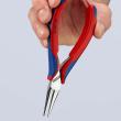 KNIPEX 35 62 145 Elektronik-Greifzange 149 mm spiegelpoliert mit Mehrkomponenten-Hüllen spiegelpoliert Produktbild img11 S