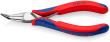 KNIPEX 35 82 145 Elektronik-Greifzange mit durchgestecktem Gelenk 145 mm mit Mehrkomponenten-Hüllen spiegelpoliert Produktbild