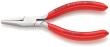 KNIPEX 37 13 125 Greifzange für Feinmechanik 125 mm verchromt mit Kunststoff überzogen Produktbild