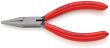 KNIPEX 37 21 125 Greifzange für Feinmechanik 125 mm schwarz atramentiert mit Kunststoff überzogen poliert Produktbild