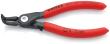 KNIPEX Sicherungsringzange 48 41 j01 innen abgewinkelt tauchisoliert 8-13mm Produktbild img1 S