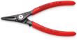 KNIPEX 49 31 A0 Präzisions-Sicherungsringzange für Außenringe auf Wellen mit Überdehnungsschutz 140 mm grau atramentiert mit rutschhemmendem Kunststoff überzogen Produktbild img1 S