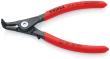KNIPEX 49 41 A11 Präzisions-Sicherungsringzange für Außenringe auf Wellen 130 mm grau atramentiert mit rutschhemmendem Kunststoff überzogen Produktbild img1 S