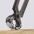 KNIPEX 50 01 160 Kneifzange 160 mm schwarz atramentiert mit Kunststoff überzogen poliert Produktbild img3 S