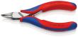 KNIPEX 64 62 120 Elektronik-Vornschneider 120 mm mit Mehrkomponenten-Hüllen spiegelpoliert Produktbild