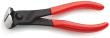 KNIPEX 68 01 160 EAN Vornschneider 160 mm schwarz atramentiert mit Kunststoff überzogen poliert Produktbild
