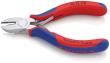 KNIPEX 70 15 110 Seitenschneider 110 mm verchromt mit Mehrkomponenten-Hüllen Produktbild img2 S