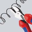 KNIPEX 73 05 160 T X-Cut® Kompakt-Seitenschneider 160 mm verchromt mit Mehrkomponenten-Hüllen, mit integrierter Befestigungsöse zum Anbringen einer Absturzsicherung Produktbild img4 S