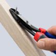 KNIPEX 74 22 200 Kraft-Seitenschneider 200 mm schwarz atramentiert mit Comfort-Griffen poliert Produktbild img4 S