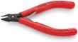 KNIPEX 75 22 125 Elektronik-Seitenschneider 125 mm brüniert mit Kunststoff-Hüllen Produktbild img2 S