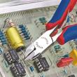 KNIPEX 77 02 120 H Elektronik-Seitenschneider mit eingesetzter Hartmetallschneide 120 mm mit Mehrkomponenten-Hüllen spiegelpoliert Produktbild img4 S