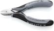 KNIPEX 77 12 115 ESD Elektronik-Seitenschneider ESD mit durchgestecktem Gelenk 115 mm mit Mehrkomponenten-Hüllen spiegelpoliert Produktbild img2 S