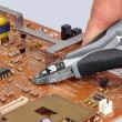 KNIPEX 77 12 115 ESD Elektronik-Seitenschneider ESD mit durchgestecktem Gelenk 115 mm mit Mehrkomponenten-Hüllen spiegelpoliert Produktbild img6 S