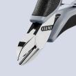 KNIPEX 77 12 115 ESD Elektronik-Seitenschneider ESD mit durchgestecktem Gelenk 115 mm mit Mehrkomponenten-Hüllen spiegelpoliert Produktbild img9 S